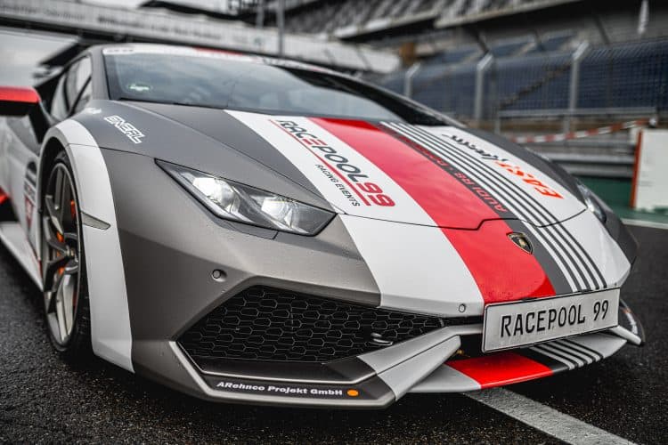Lamborghini rennstrecke fahren