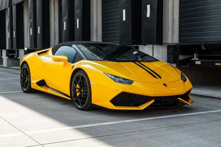 Rent a Lamborghini Huracan Spyder in Frankfurt