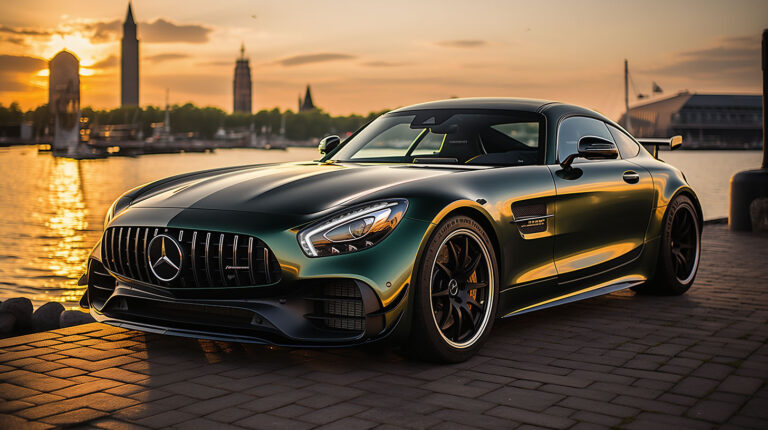 Mercedes AMG GT in Hamburg