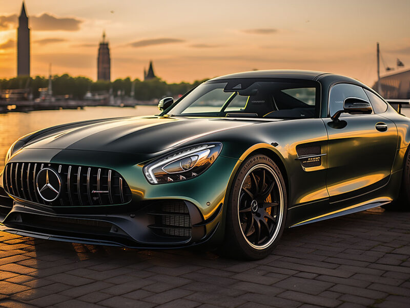 Mercedes AMG GT in Hamburg