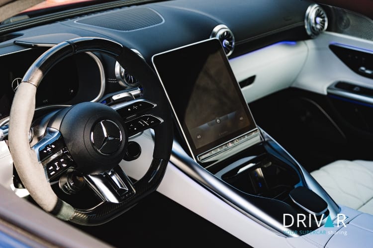 Interieur vom Mercedes SL 63 AMG in Kassel