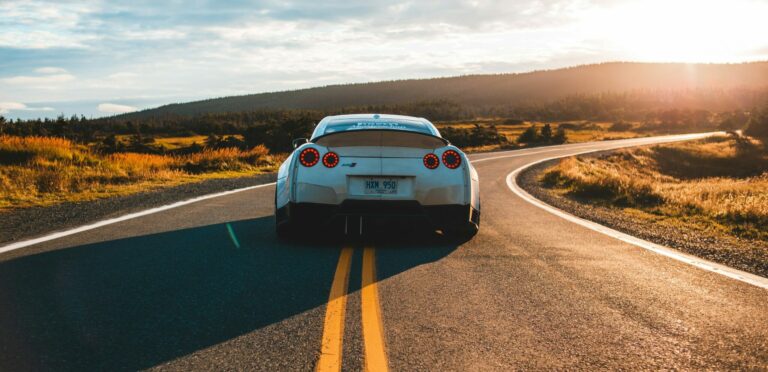 Scenic view of a winding road through the German countryside, perfect for a memorable road trip adventure