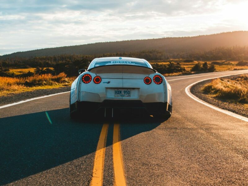 Scenic view of a winding road through the German countryside, perfect for a memorable road trip adventure
