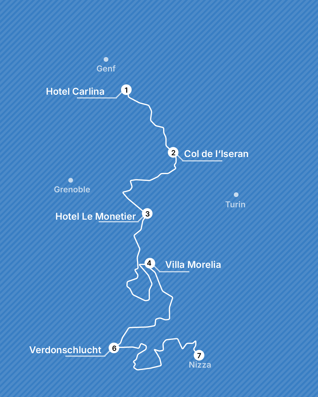 Sportwagentour Route des grandes Alpes – Bild 2