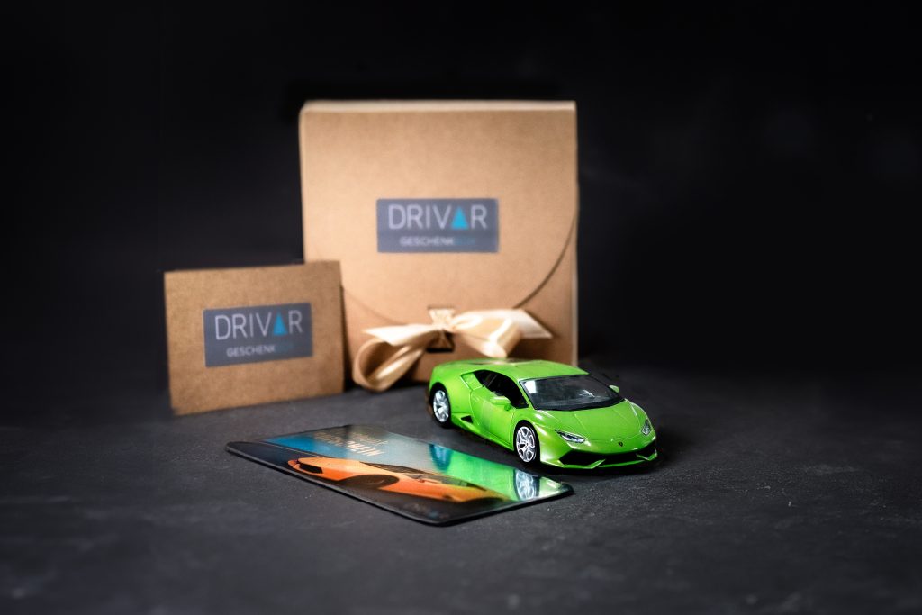 Sportwagen Geschenkbox