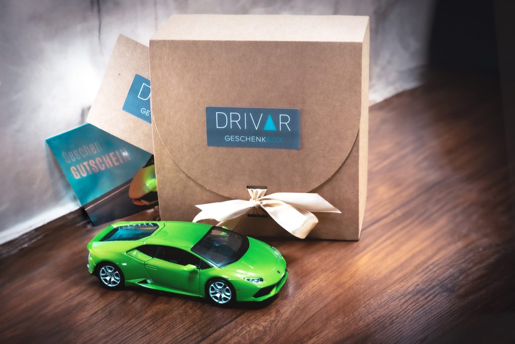 Sportwagen Geschenkbox