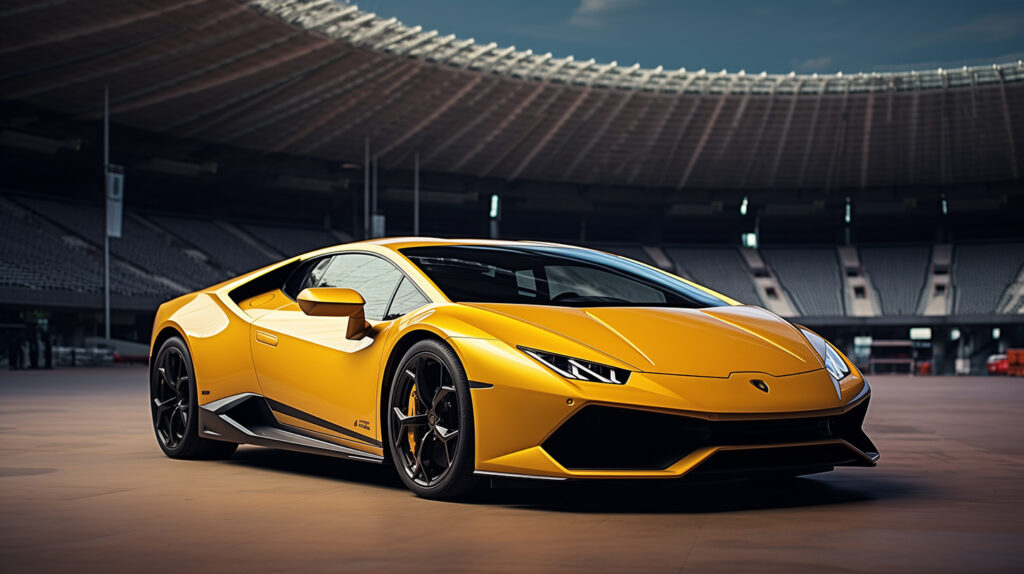 lamborghini huragan in berlin