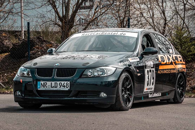 Tourist drive with BMW E90 325i on Nürburgring