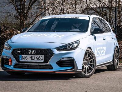 Tourist drive with Hyundai I30N Performance on the Nürburgring