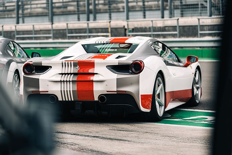 Gutschein Ferrari 488 GTB Rennstreckentraining